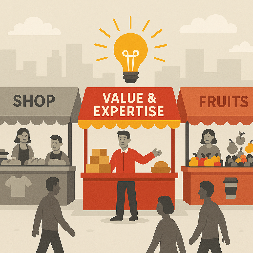 Value Creation and Expertise Set You Apart
