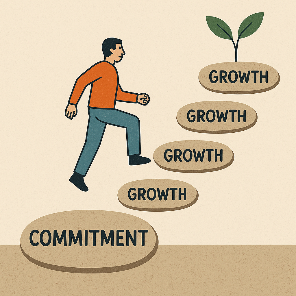 Commitment as a Gateway to Growth